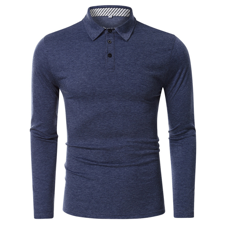Men's Polo Golf Long Sleeve Shirts 8