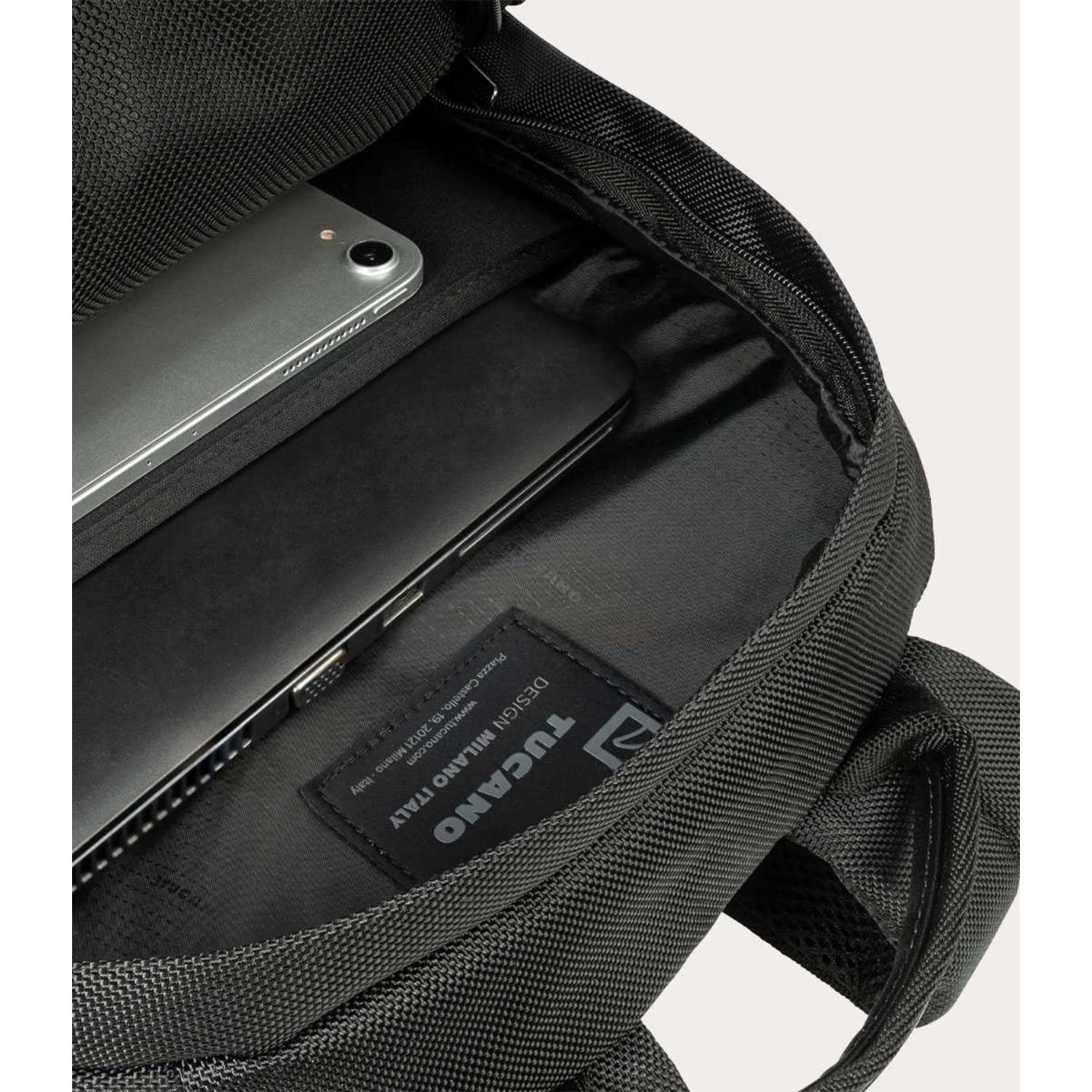 TUCANO - Italy® CENTRO Recycled Modern Business Executive Backpack 11