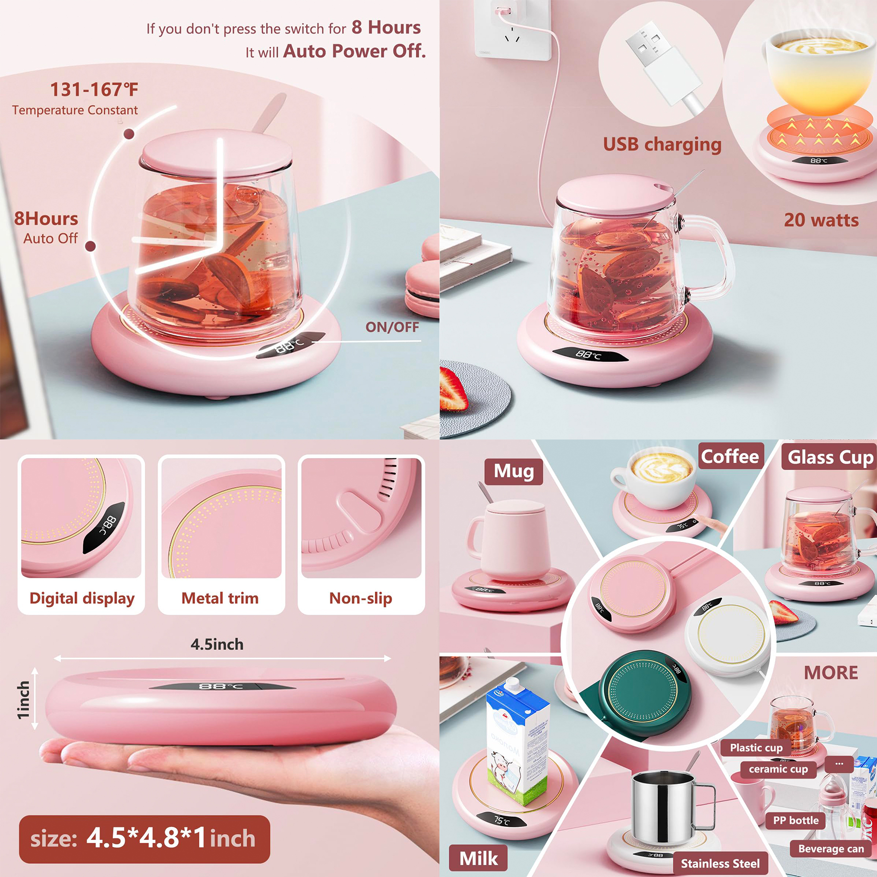 Coffee Warmer for Desk 2