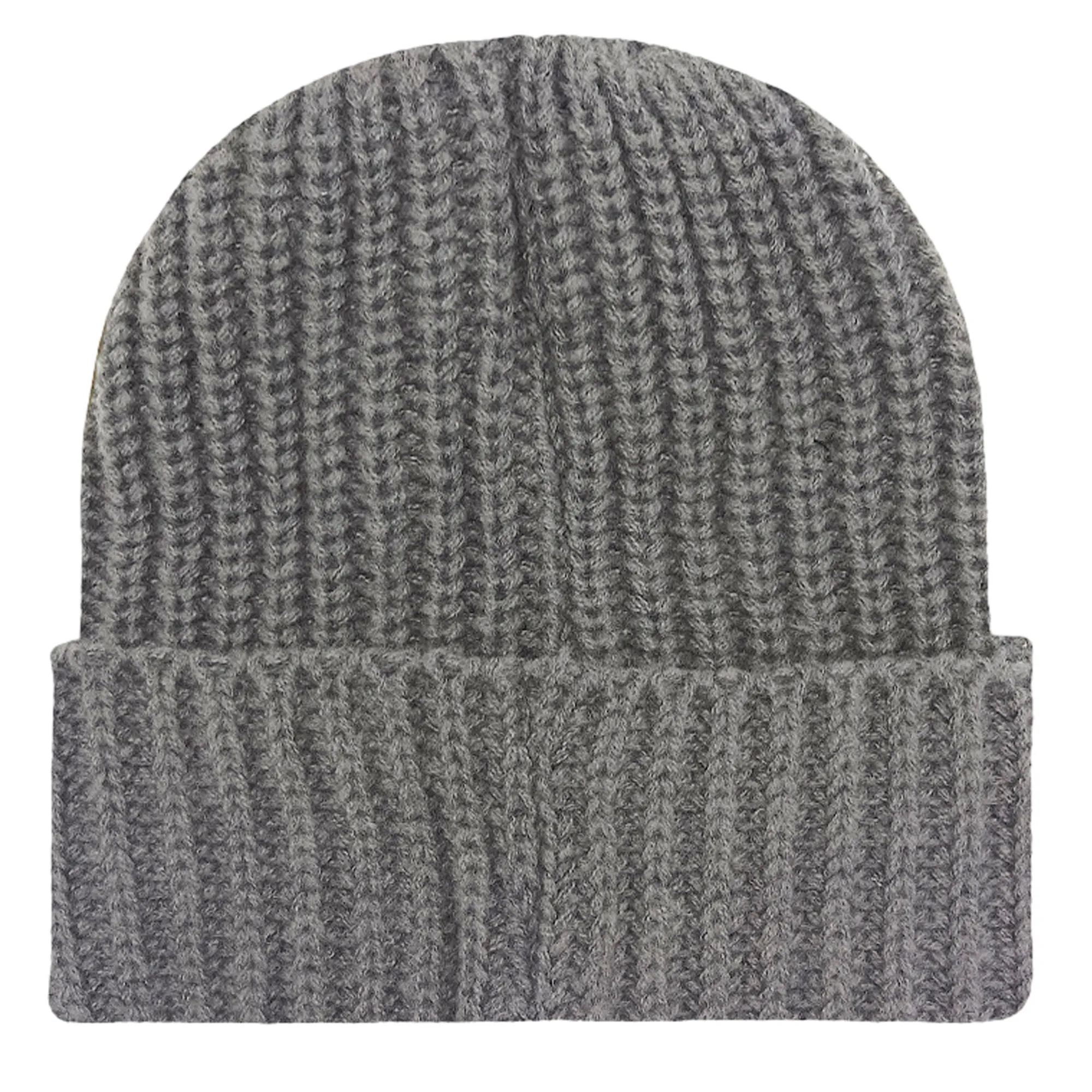 High Quality Warm Chunky Stitch Strip Knit Hat MOQ 100 12