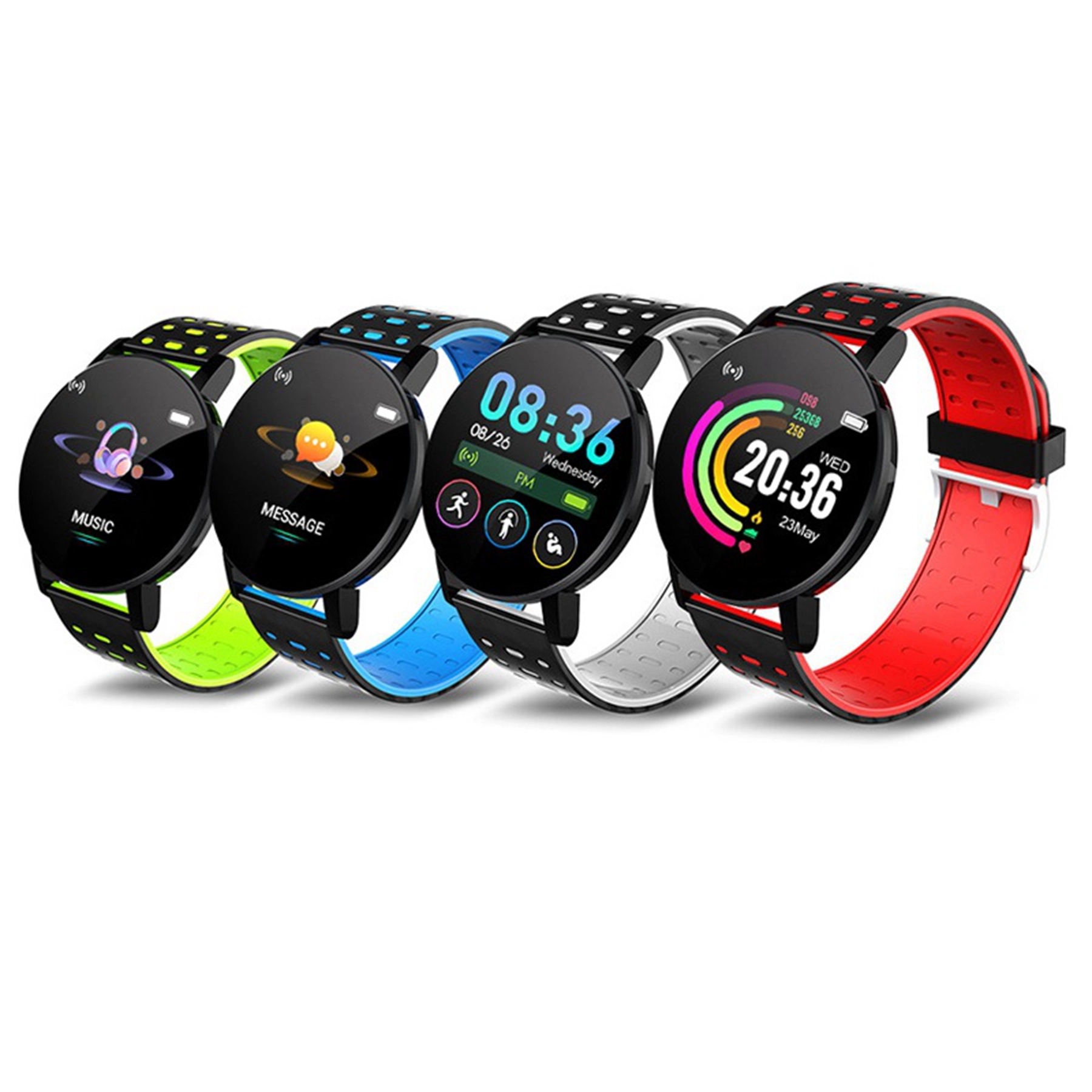 119 Plus Sport Smart Heart Rate Bracelet 7