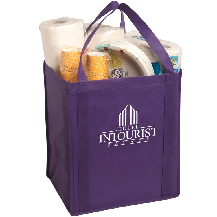 Large Non-Woven Grocery Shopping Tote Bag