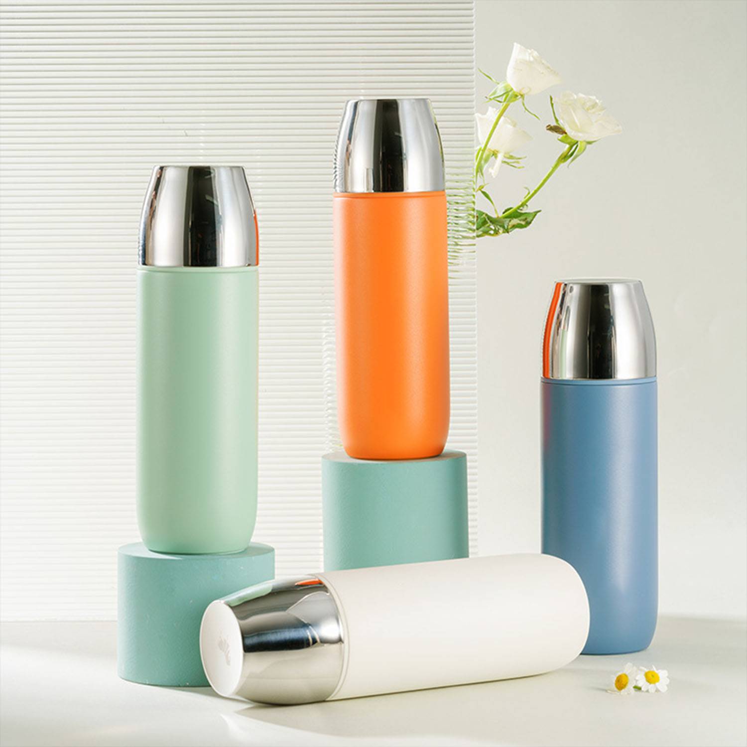 15oz stainless steel Stewed tea insulated Water Bottle 3
