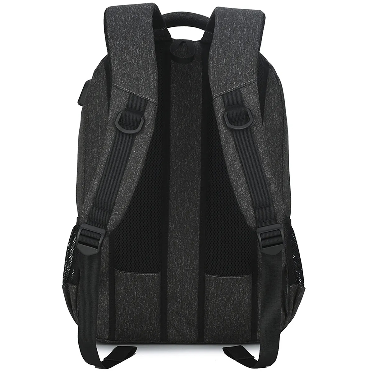 Durable Simple Travel Laptop Backpack With Usb Earphone Port 3