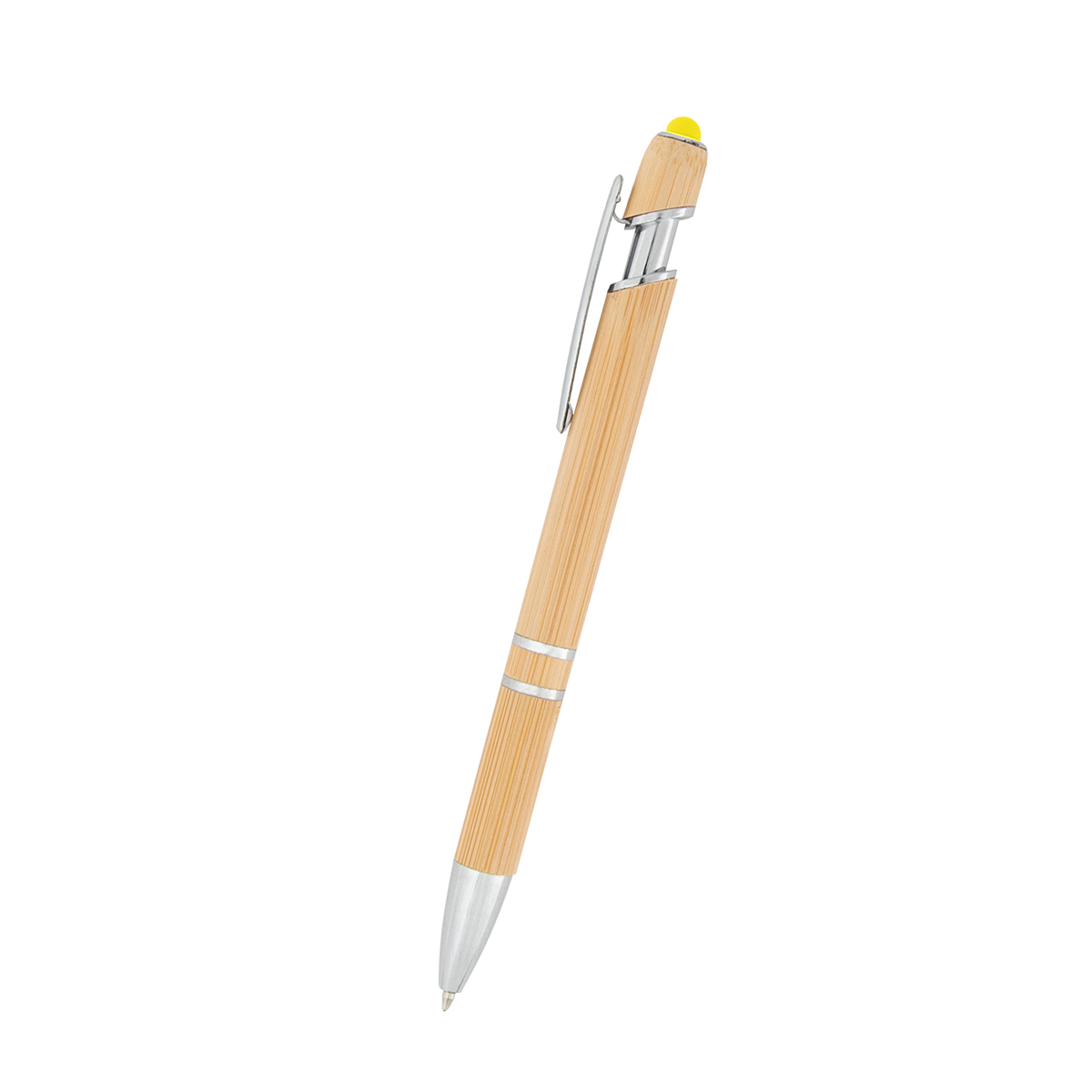 Tropical Bamboo Incline Pen With Stylus 3
