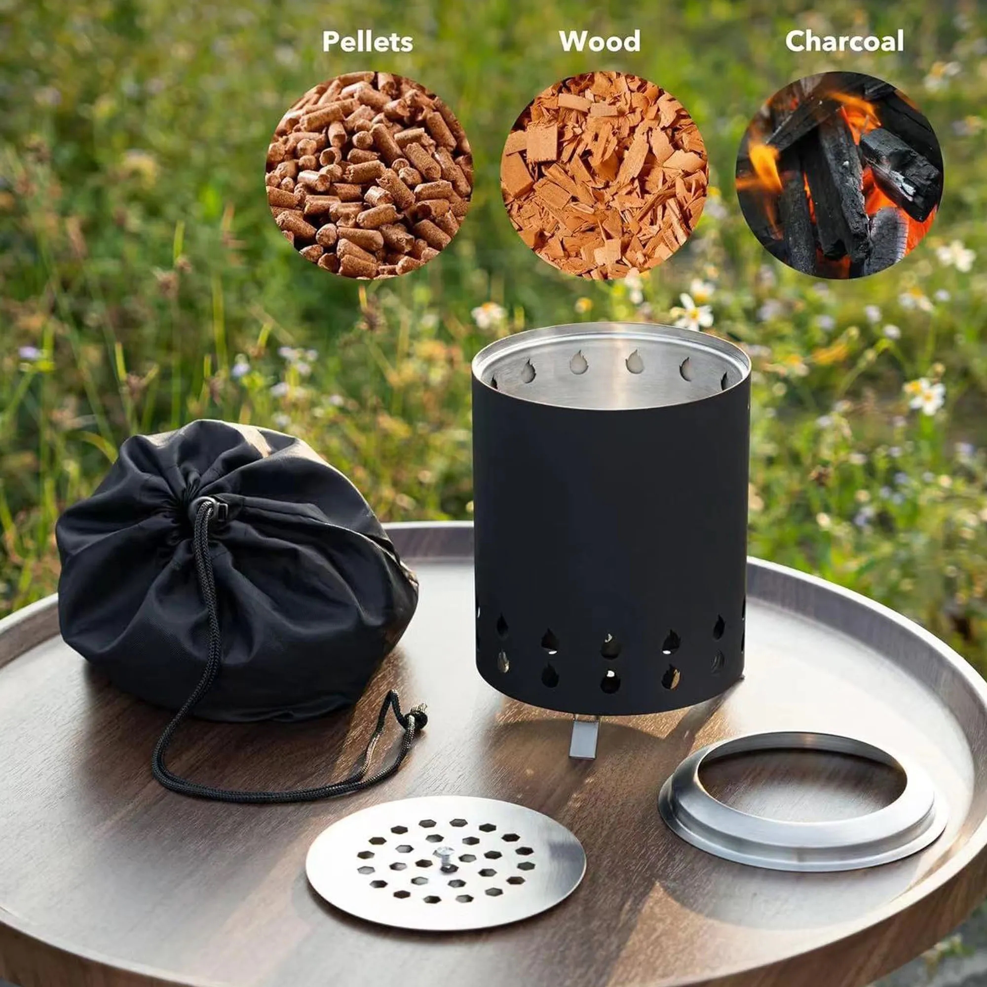 Solo Stove Mesa Tabletop Smokeless Fire Pit 4