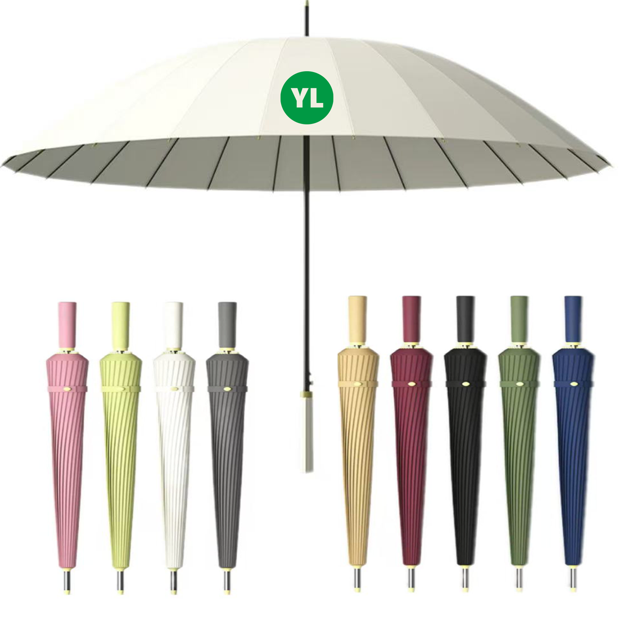 24-Ribbed Self-Deploying Umbrella 3