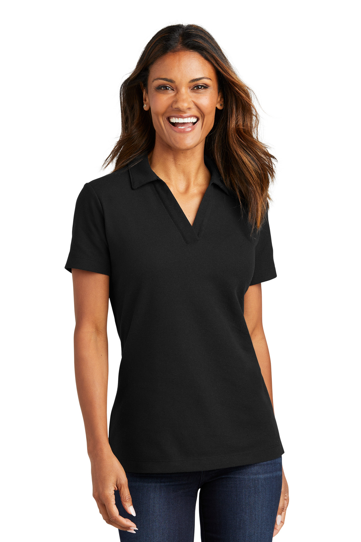 Women's C-FREE Cotton Blend Pique Polo