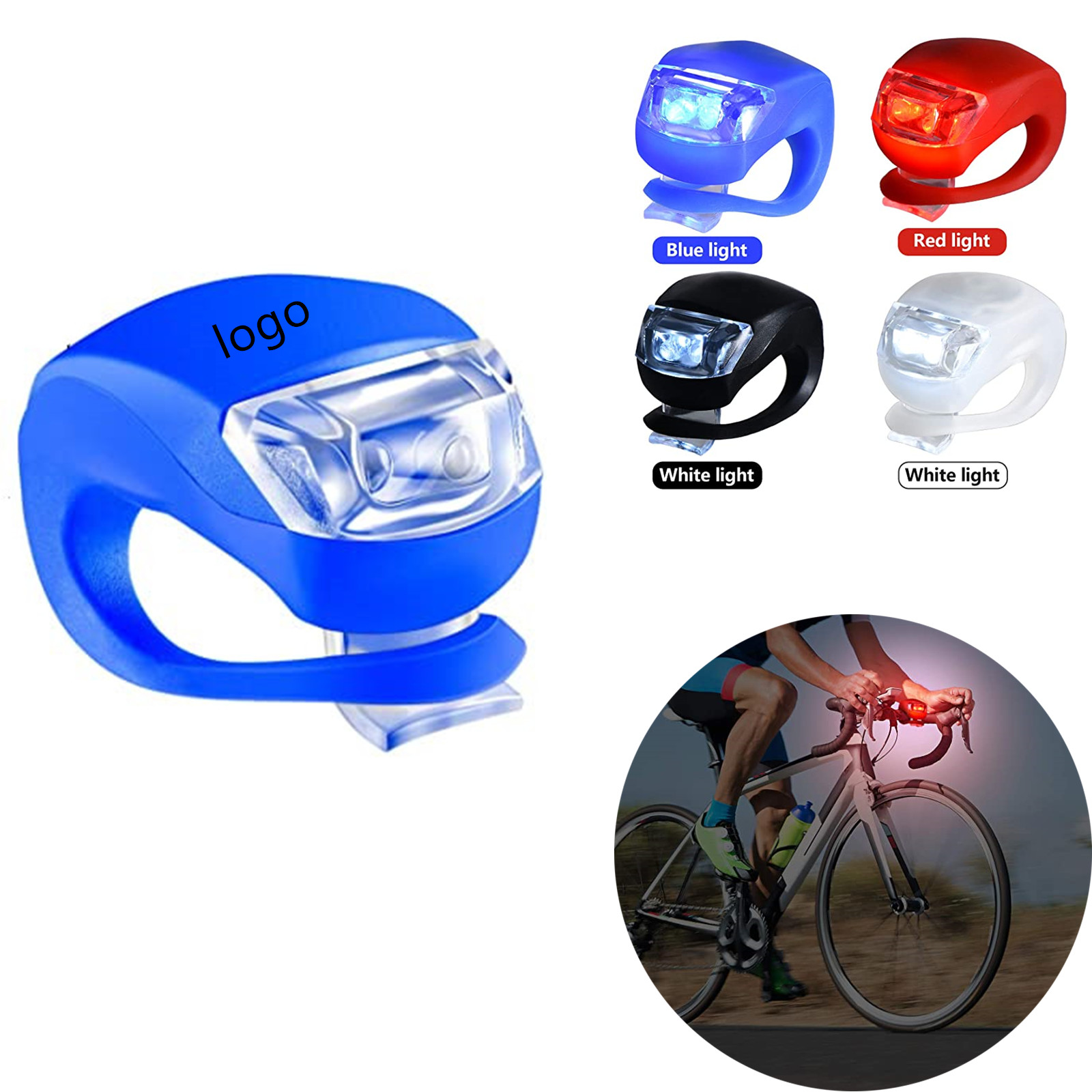 Bicycle LED Headlight and Taillight 2