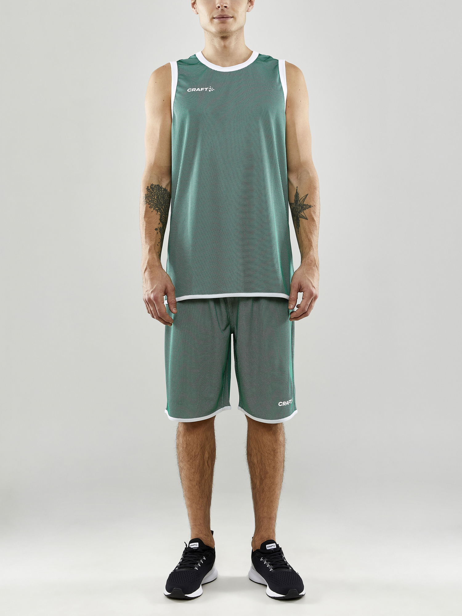 PROGRESS REVERSIBLE BASKET SHORTS M 10