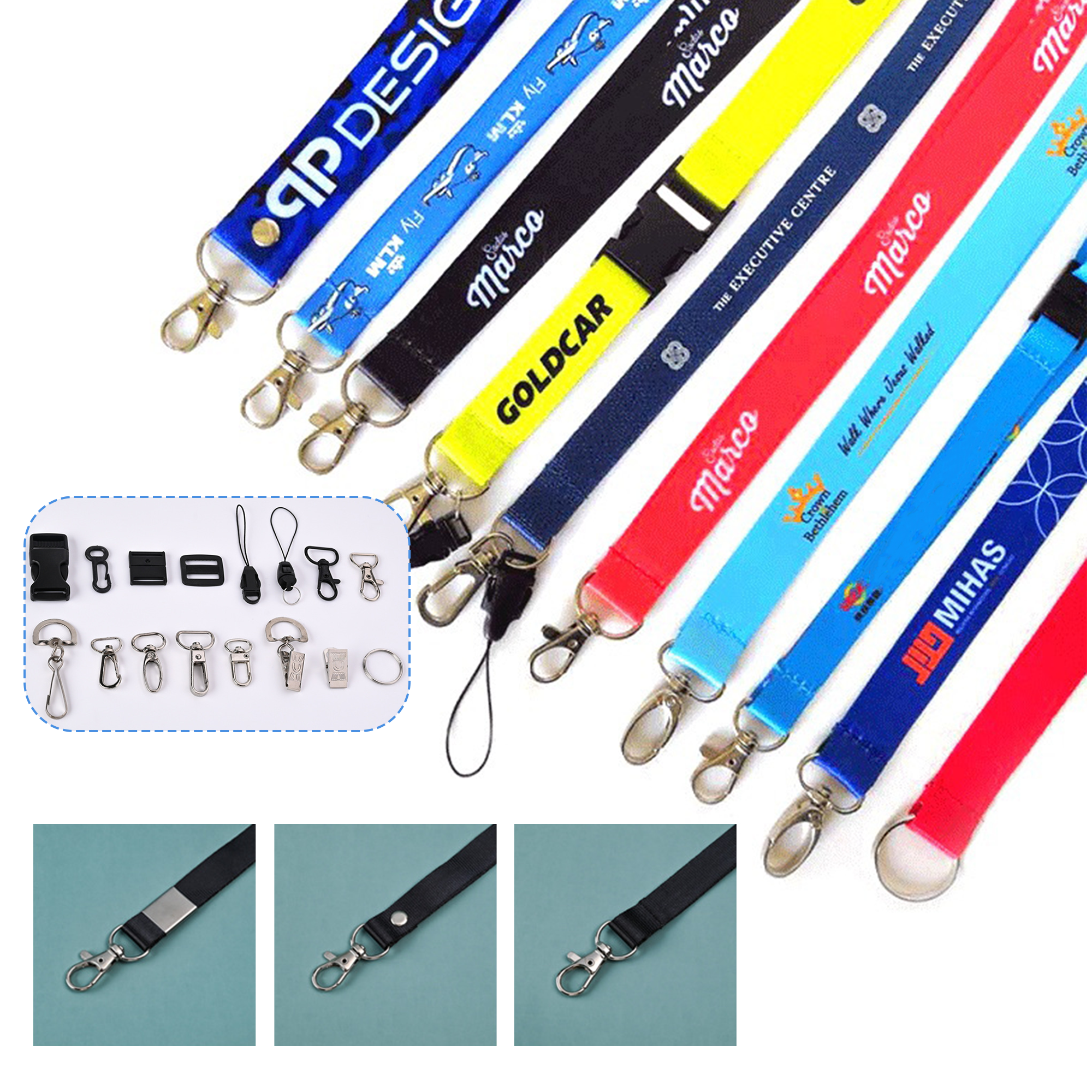 Custom Lanyards for ID Badges Holder 1
