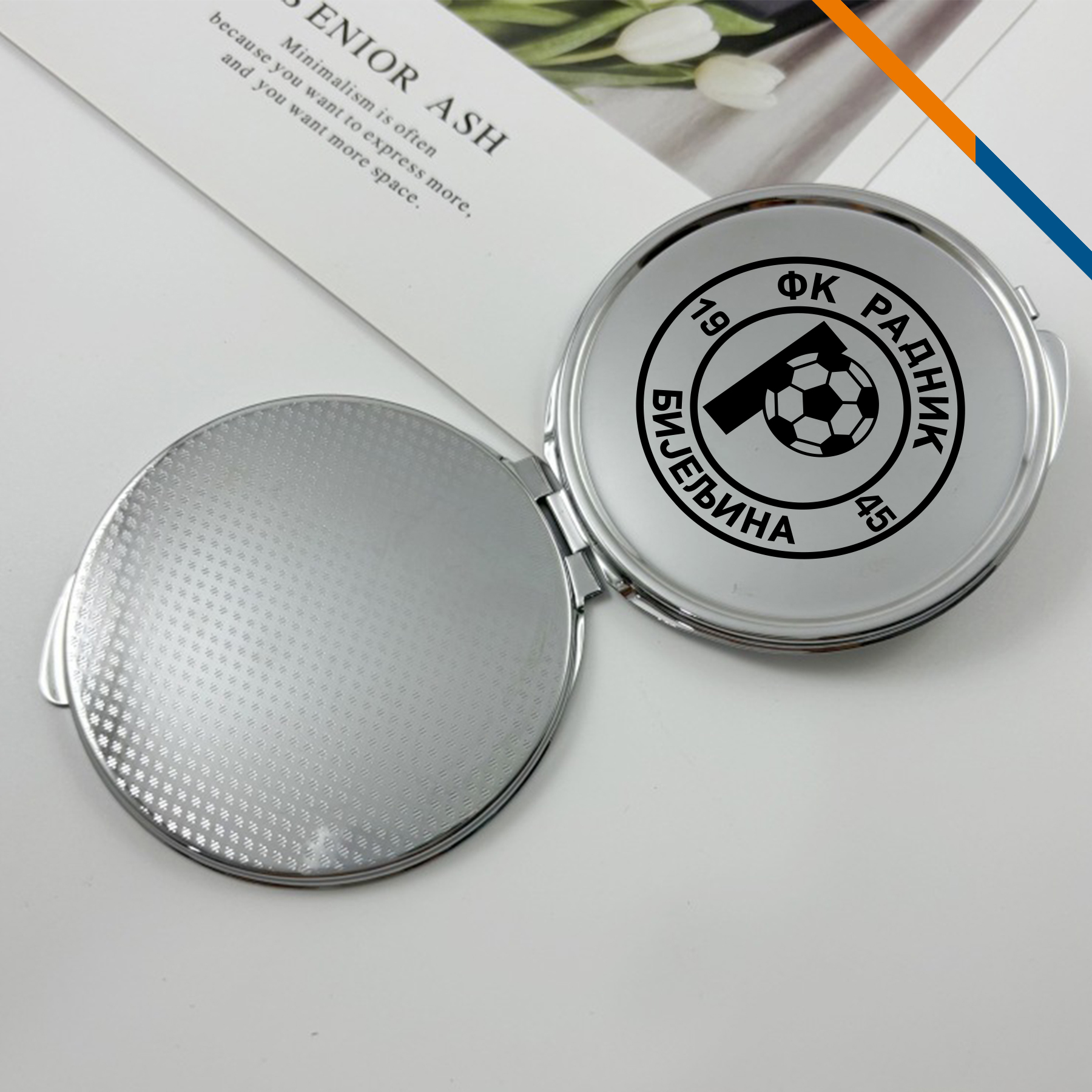 Glimme Foldable Double Sided Makeup Mirror 6