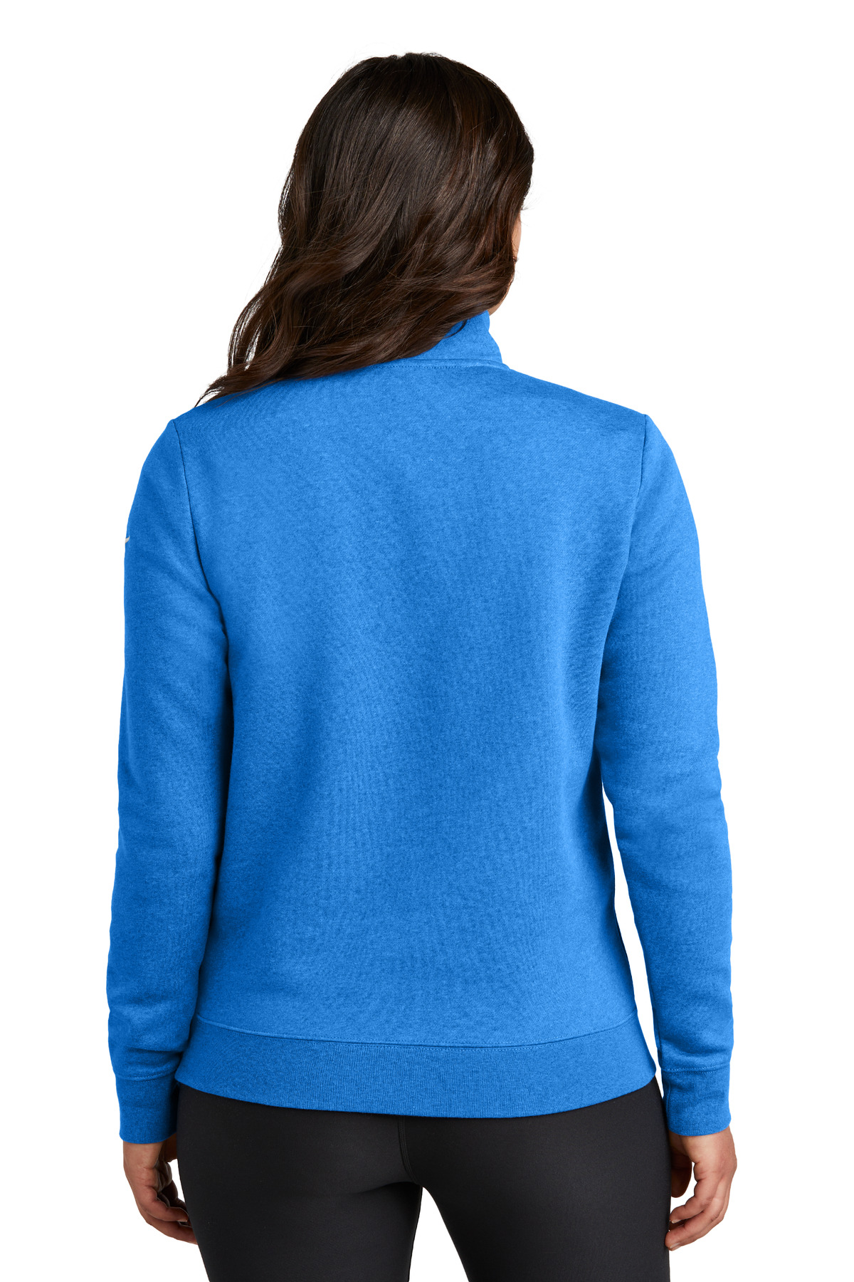 Nike Women's Club Fleece Sleeve Swoosh 1/2-Zip NKDX6720 95
