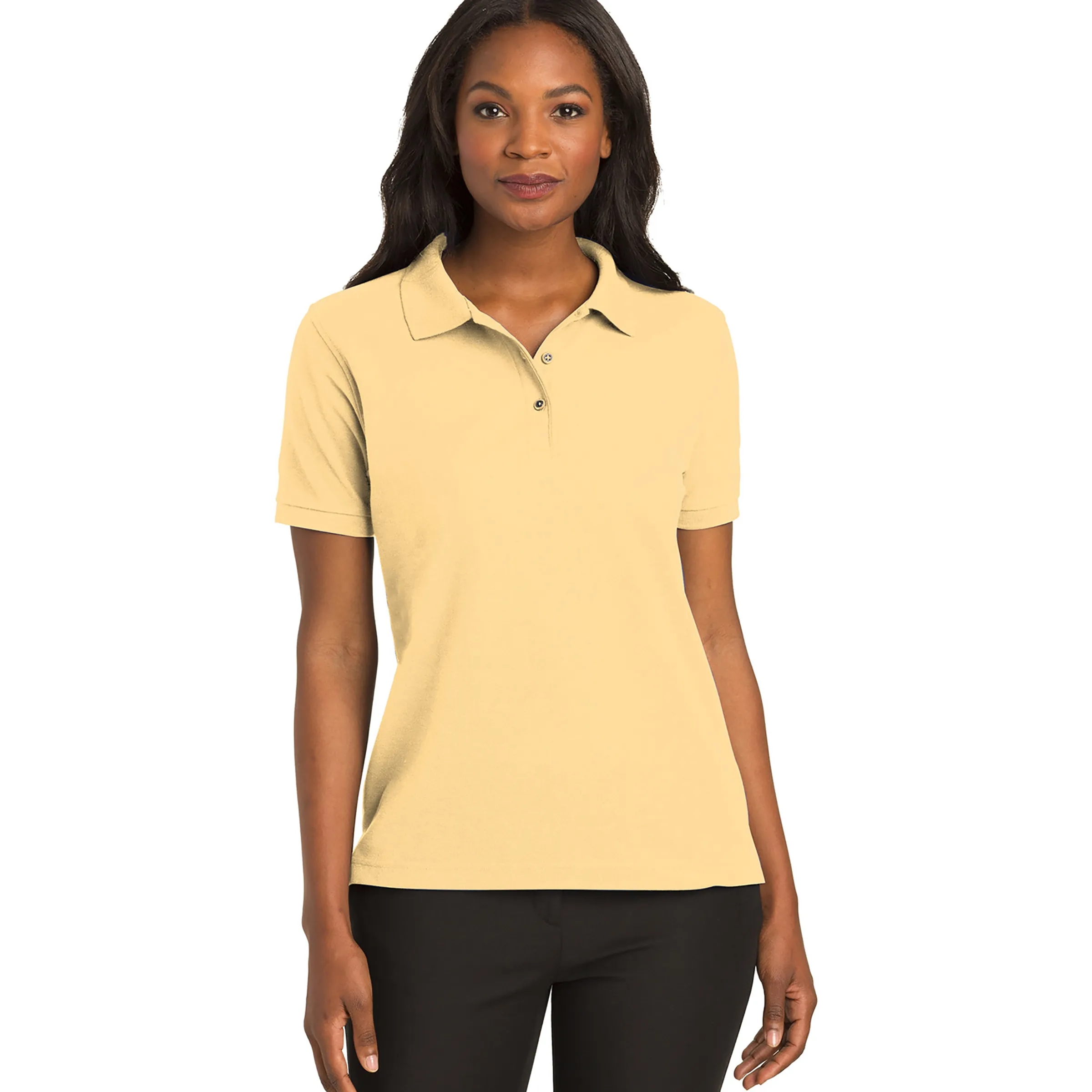 PORT AUTHORITY(R) LADIES SILK TOUCH(TM) POLO