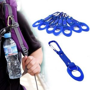 Rubber Kettle Buckle Aluminum Carabiner Keychain 3