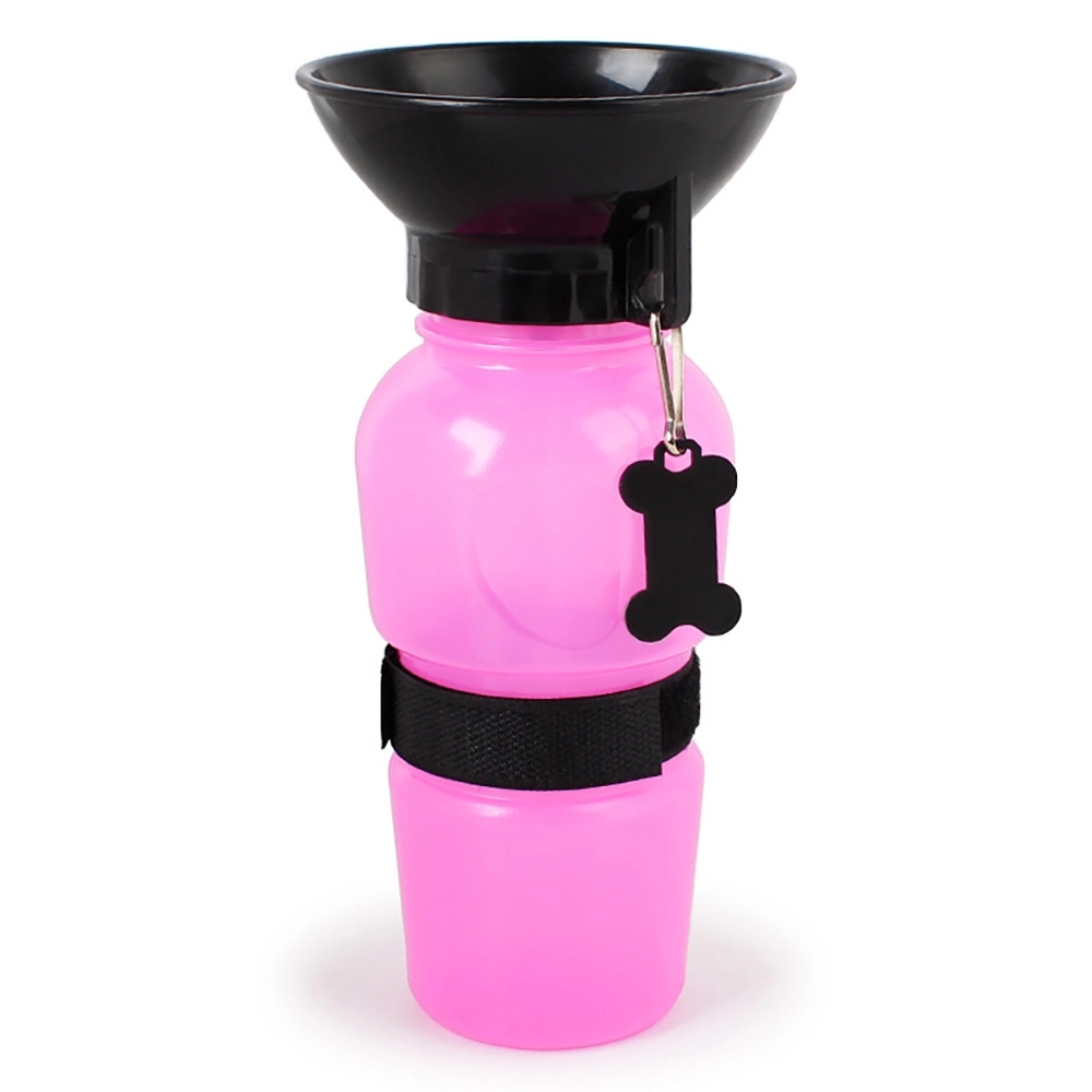 20oz Portable Pet Drinking Water Bottle with Dog Tag 4