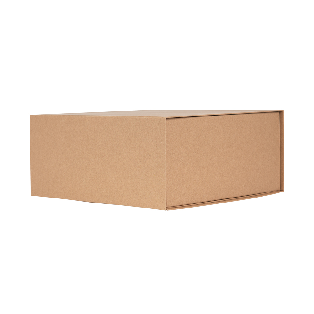 Large Natural Kraft Premium Vesta Gift Box 10