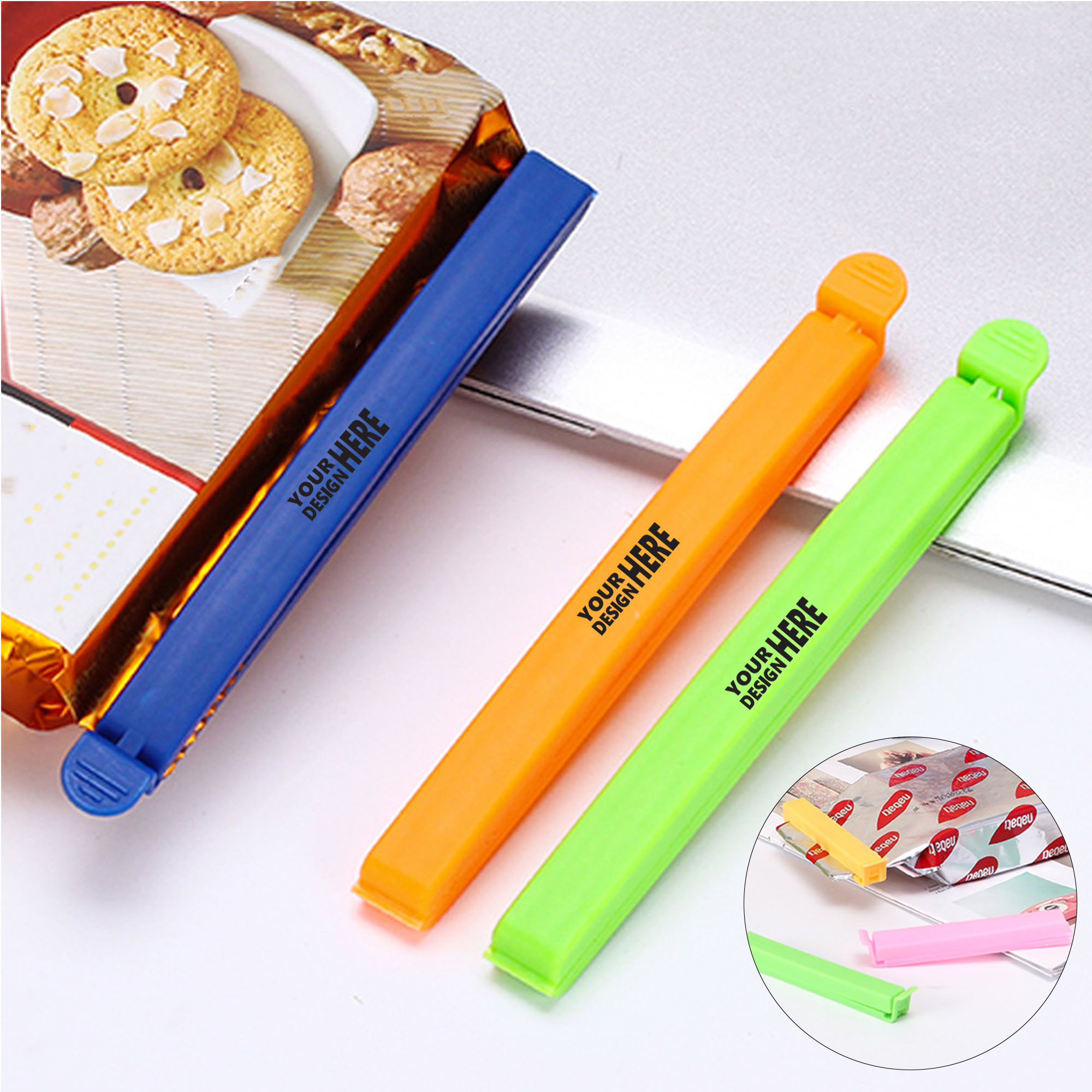 Customizable Food Moisture-Proof Sealing Clip 2