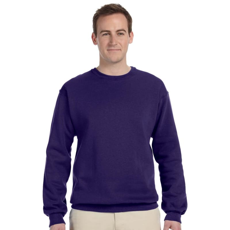 Jerzees 8 Oz., 50/50 NuBlend® Fleece Crew, custom hoodie or sweatshirt with logo imprint 16