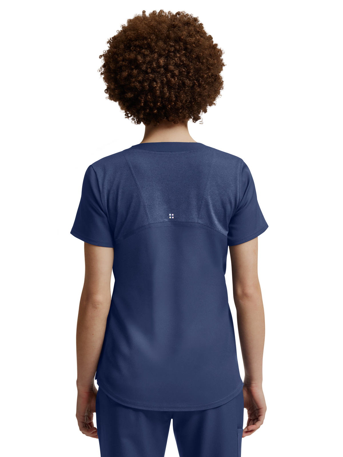 White Cross - VIBE - Women's Three-Pocket Curved V-Neckline Top 39