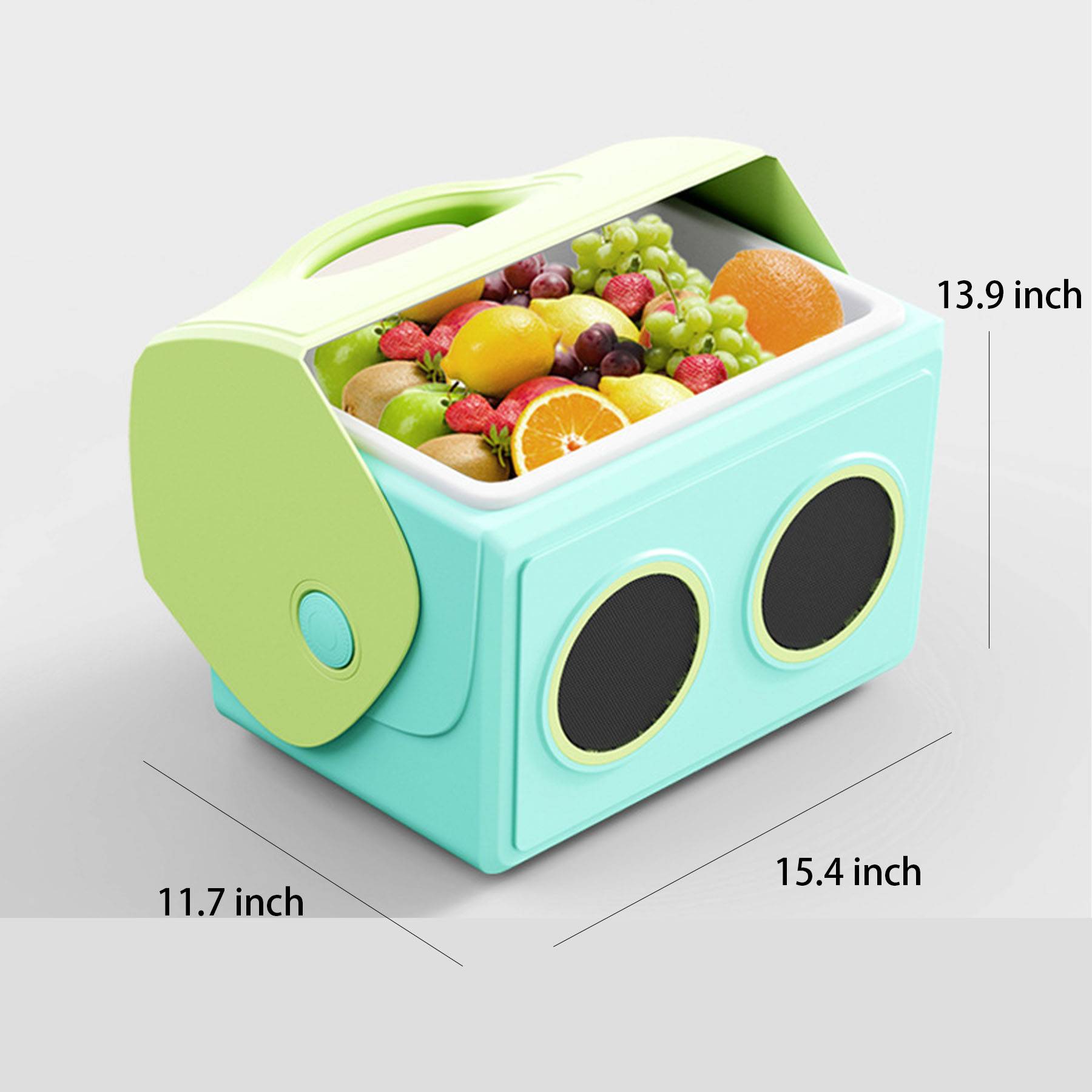 Portable wireless Bluetooth speaker cooler 4