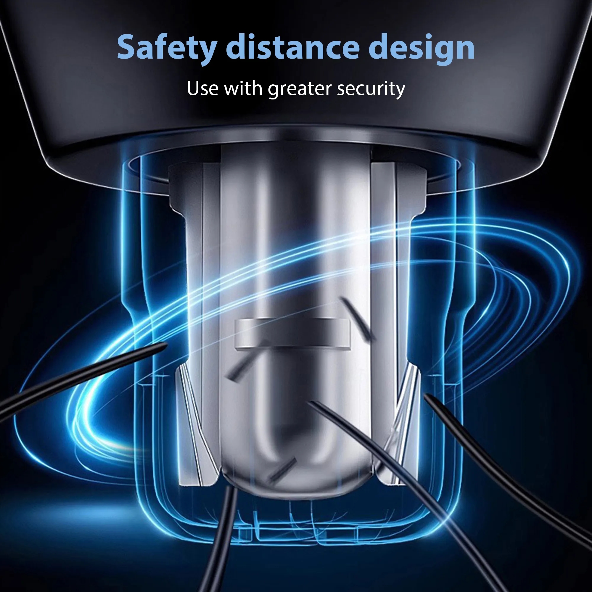 Rechargeable Hair Trimmer With Battery Indicator 9