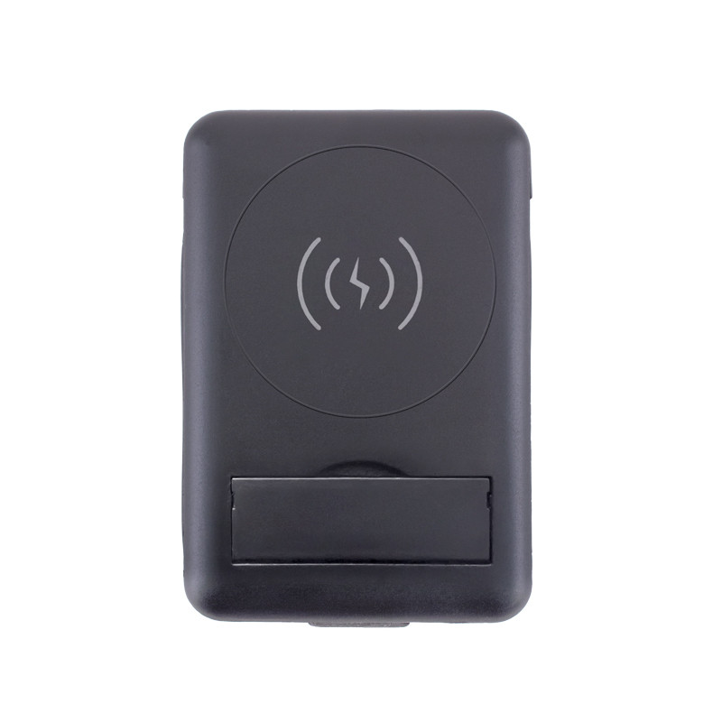Chi-Charge Cable Card - collapsible wireless charging stand and charging cable carrier 2