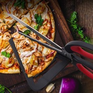 Pizza Scissors With Side Spatula And Ergonomic Handle 31