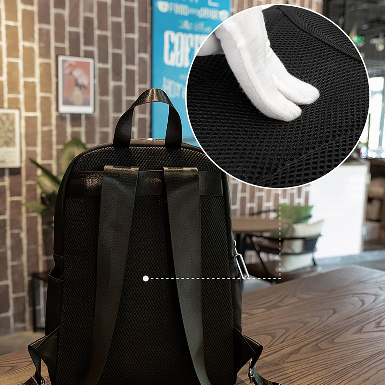 35L Large Capacity Air Cushion Travel Backpack 6