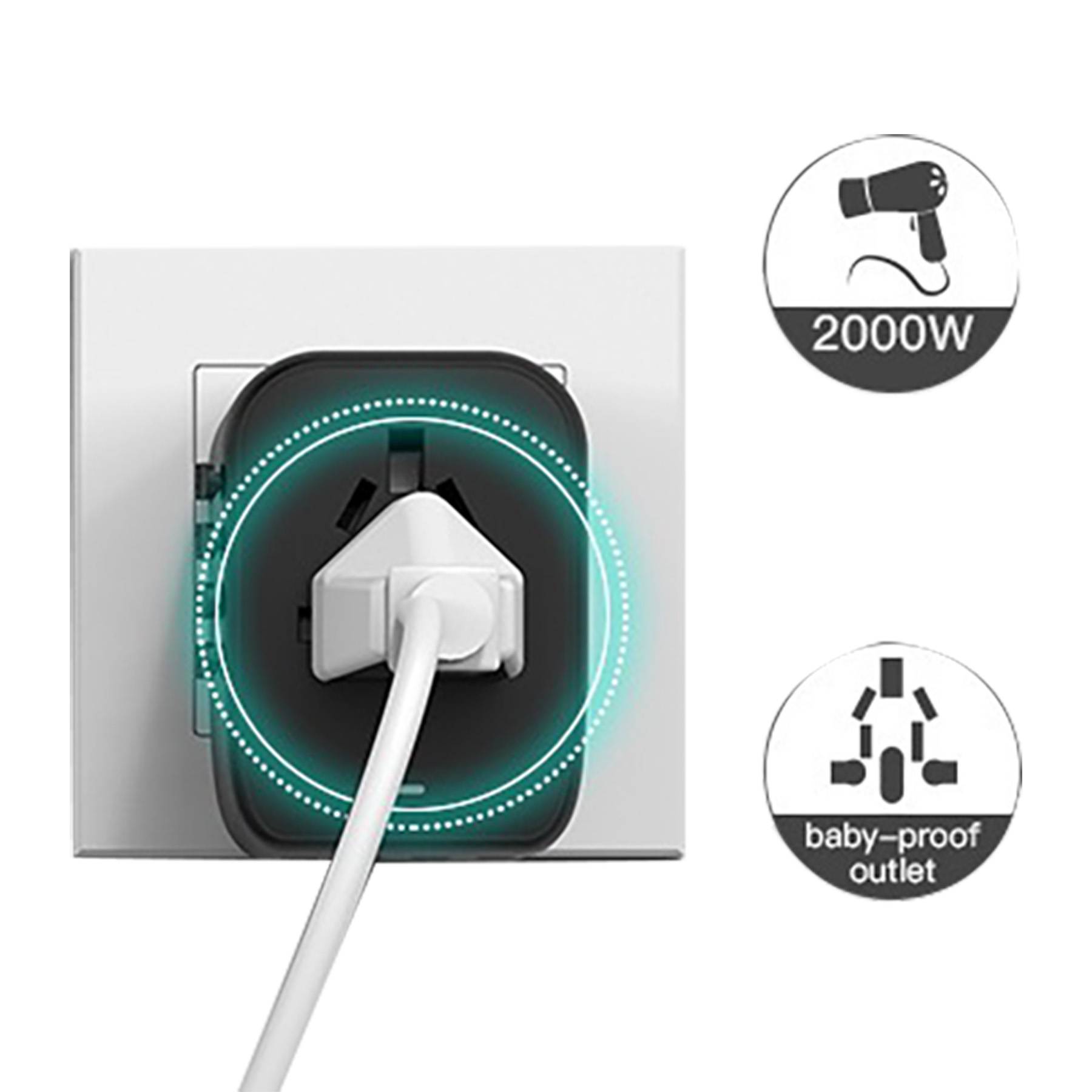 4 plugs Universal Travel Adapter 7