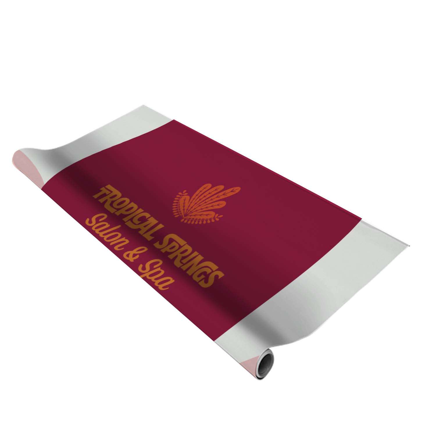 46.5" Deluxe Pro Retractor Replacement Banner (No-Curl Opaque Fabric)