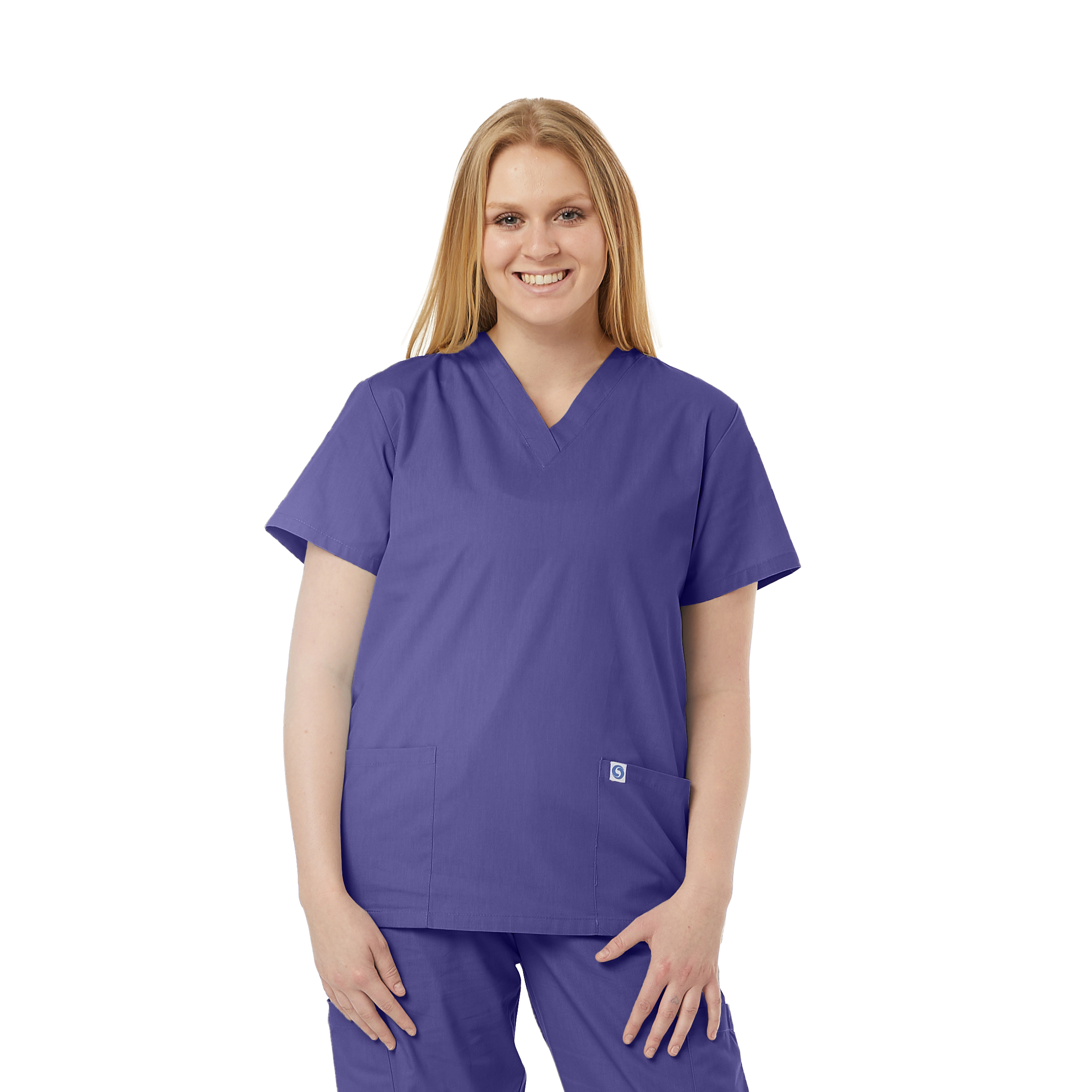 Unisex V-Neck Scrub Tunic 49