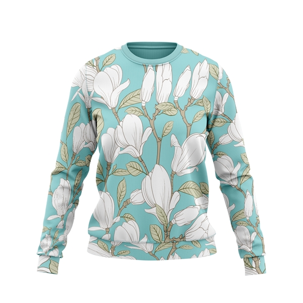 Women's Sublimation 250G Lightweight Crew Sweatshirt 4