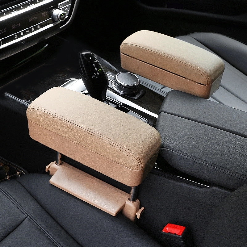 Custom Gift Adjustable Leather Car Armrest Storage Box 2