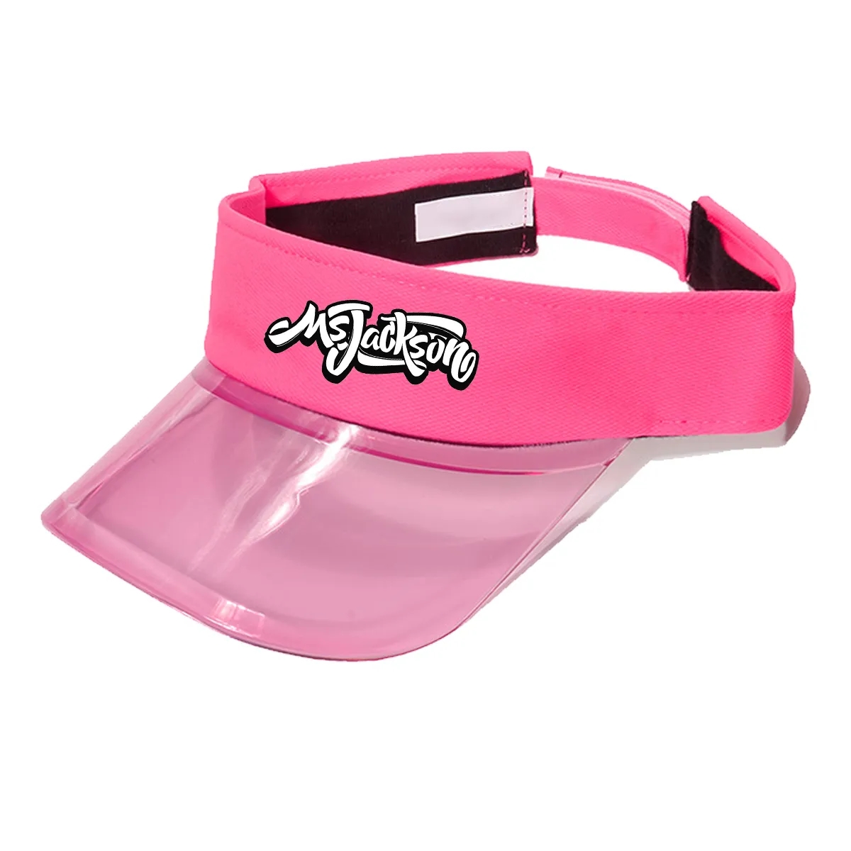 PVC Solar Transparent Bingo Visor Poker Sun Hat 4