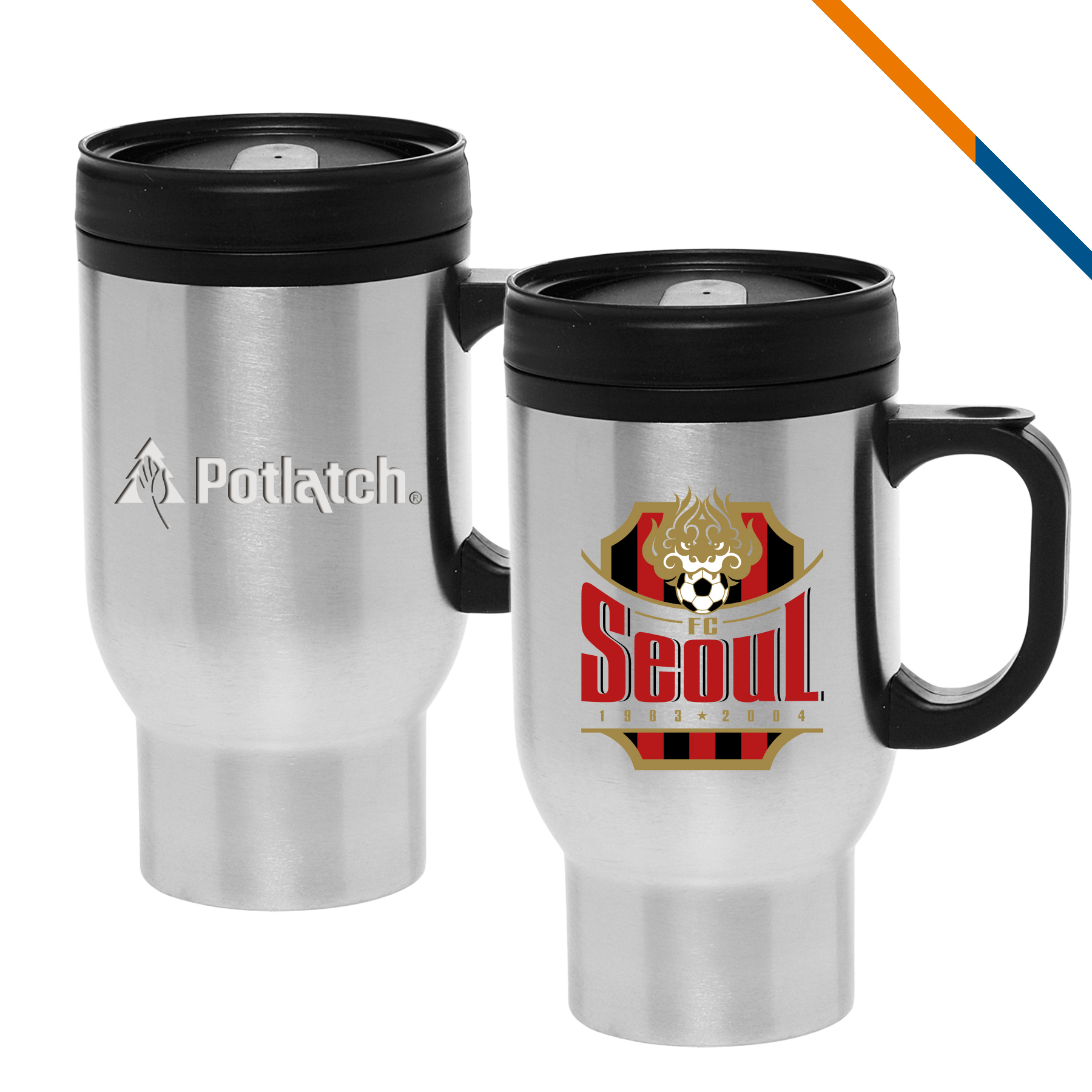 Byon Stainless Steel Travel Mug - 16 OZ. 2