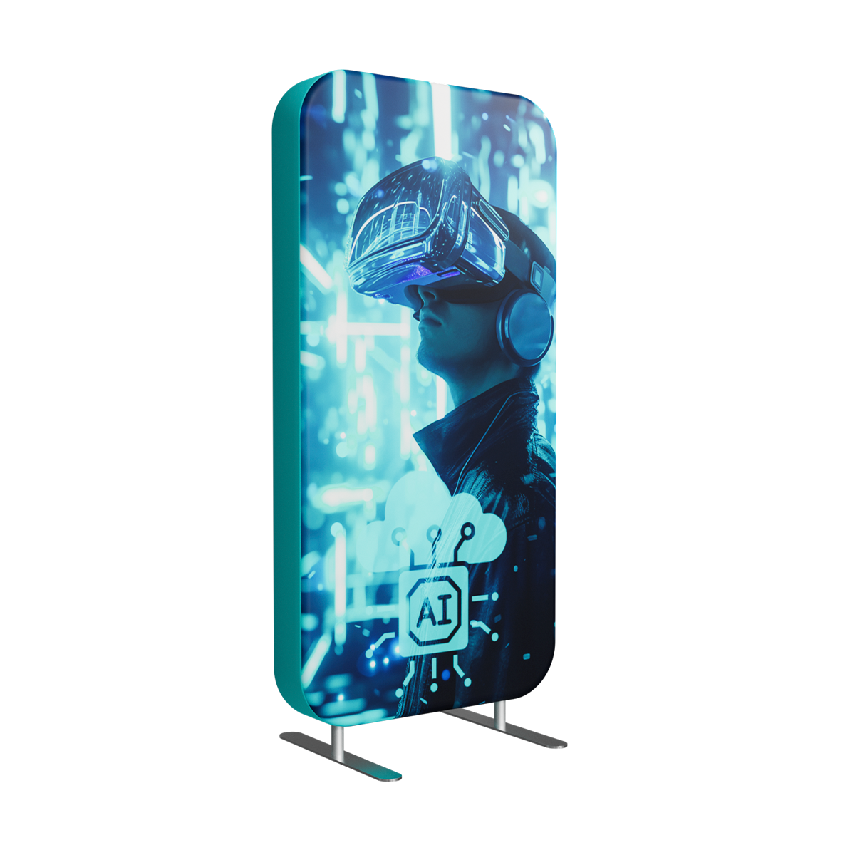 Mobile Phone Shape Display 3
