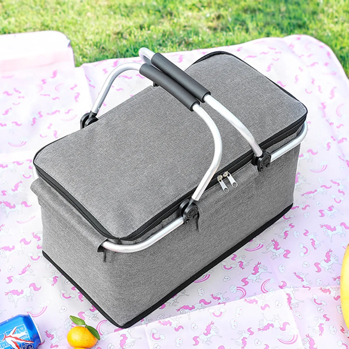 Insulated Picnic Basket Cooler 3