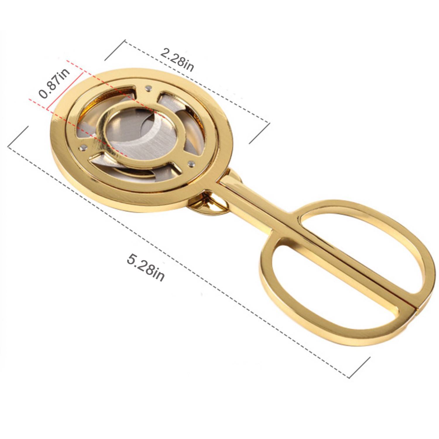 Stainless steel Cigar Scissors 3