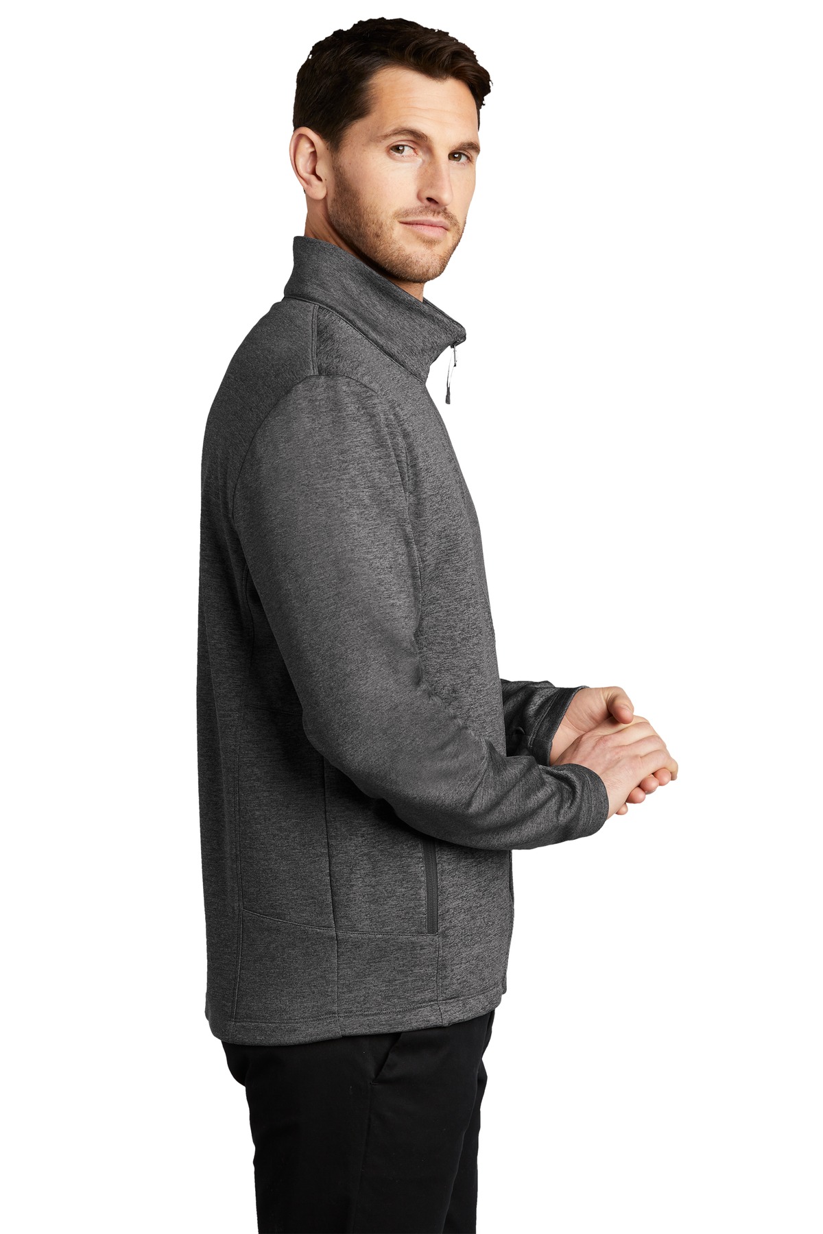 Port Authority Collective Striated Fleece Jacket. F905 29