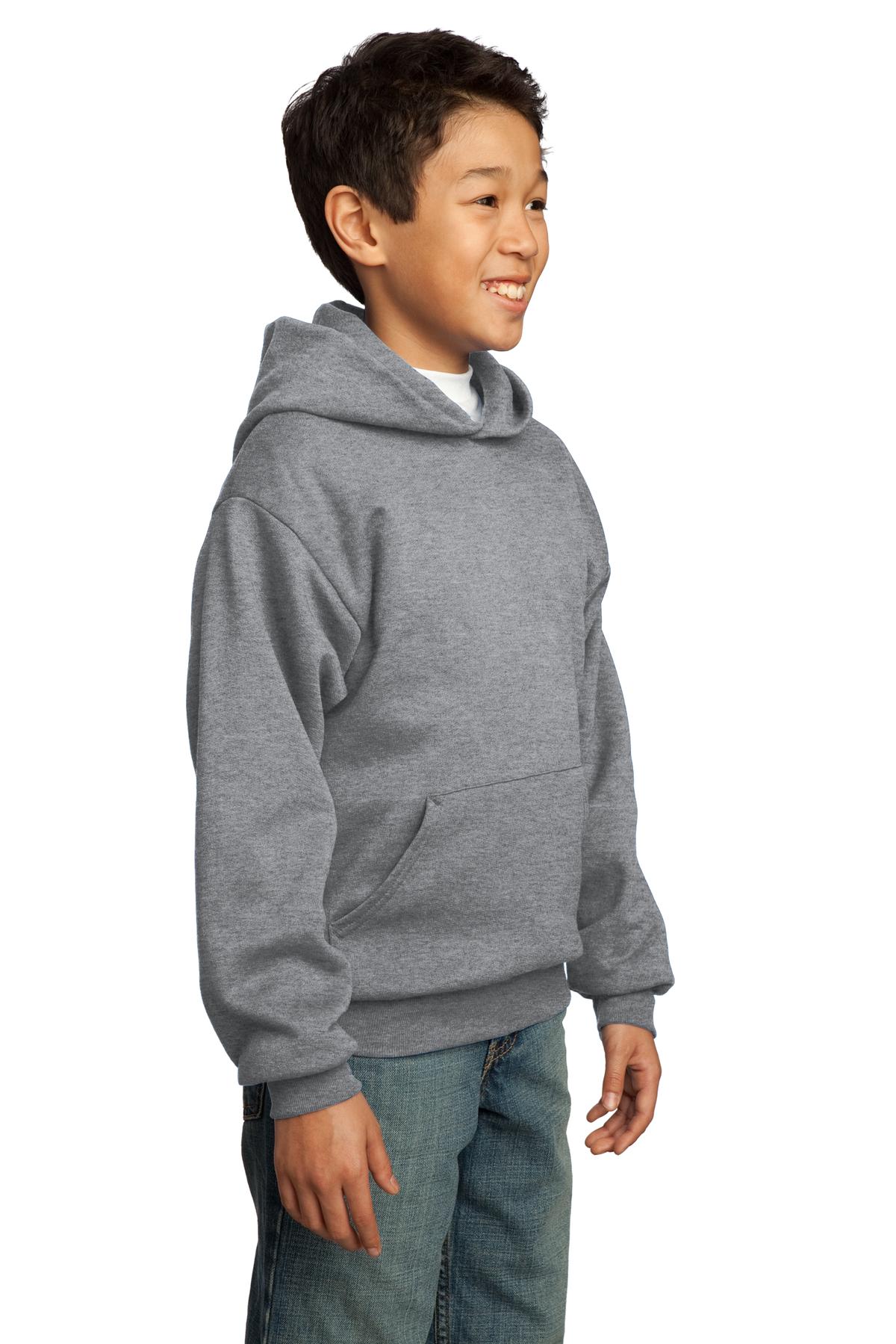 Port & Company® Youth Core Fleece Pullover Hooded Sweatshirt 110