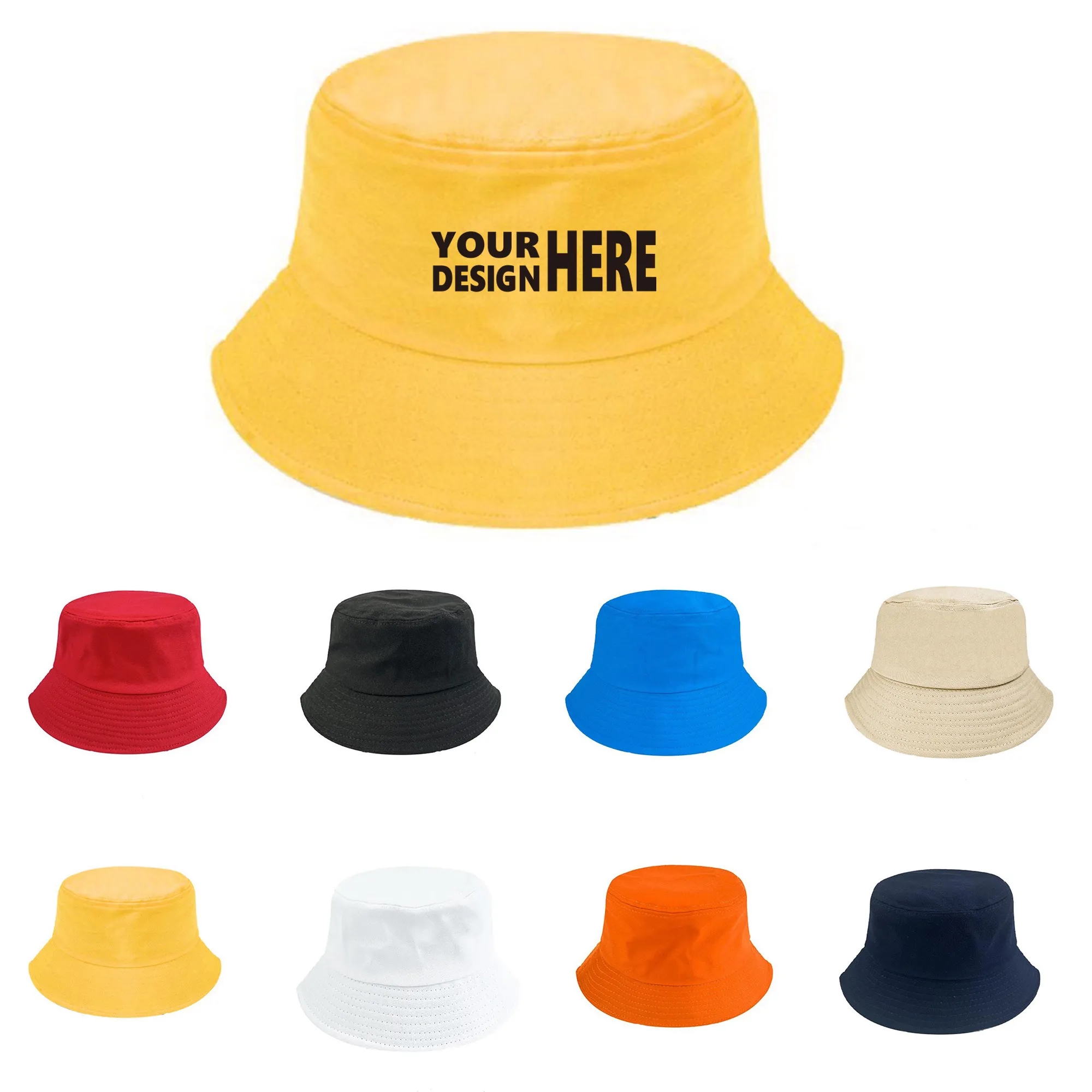 Fisherman Bucket Sun Hat MOQ 10pcs 8
