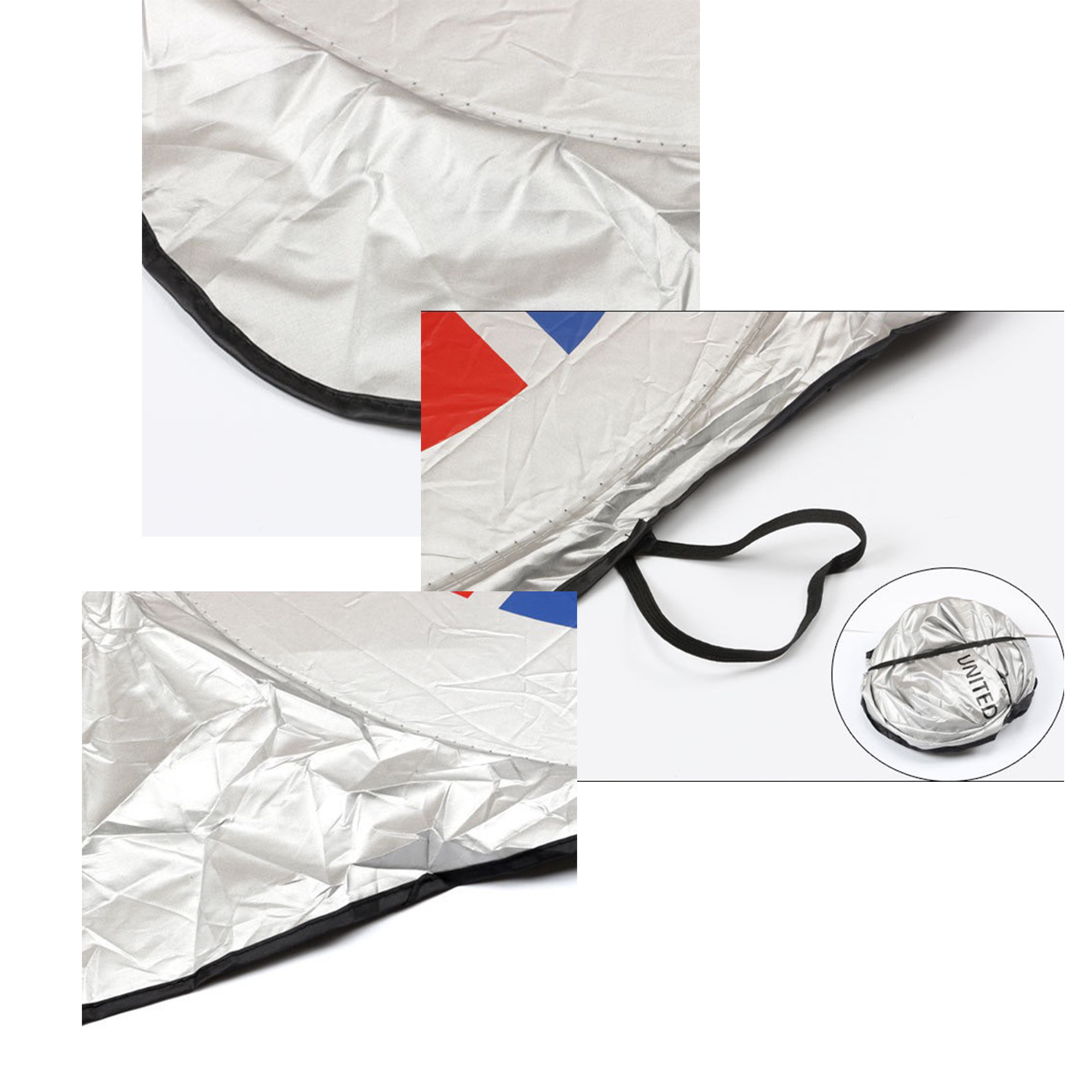 Foldable Dual-Ring Car Sunshade 3