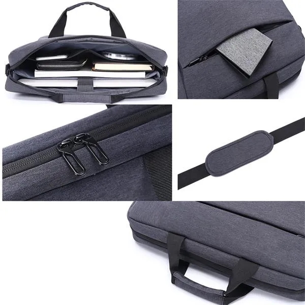 Laptop Shoulder Bag Notebook Sleeve Carrying Case With Strap 3