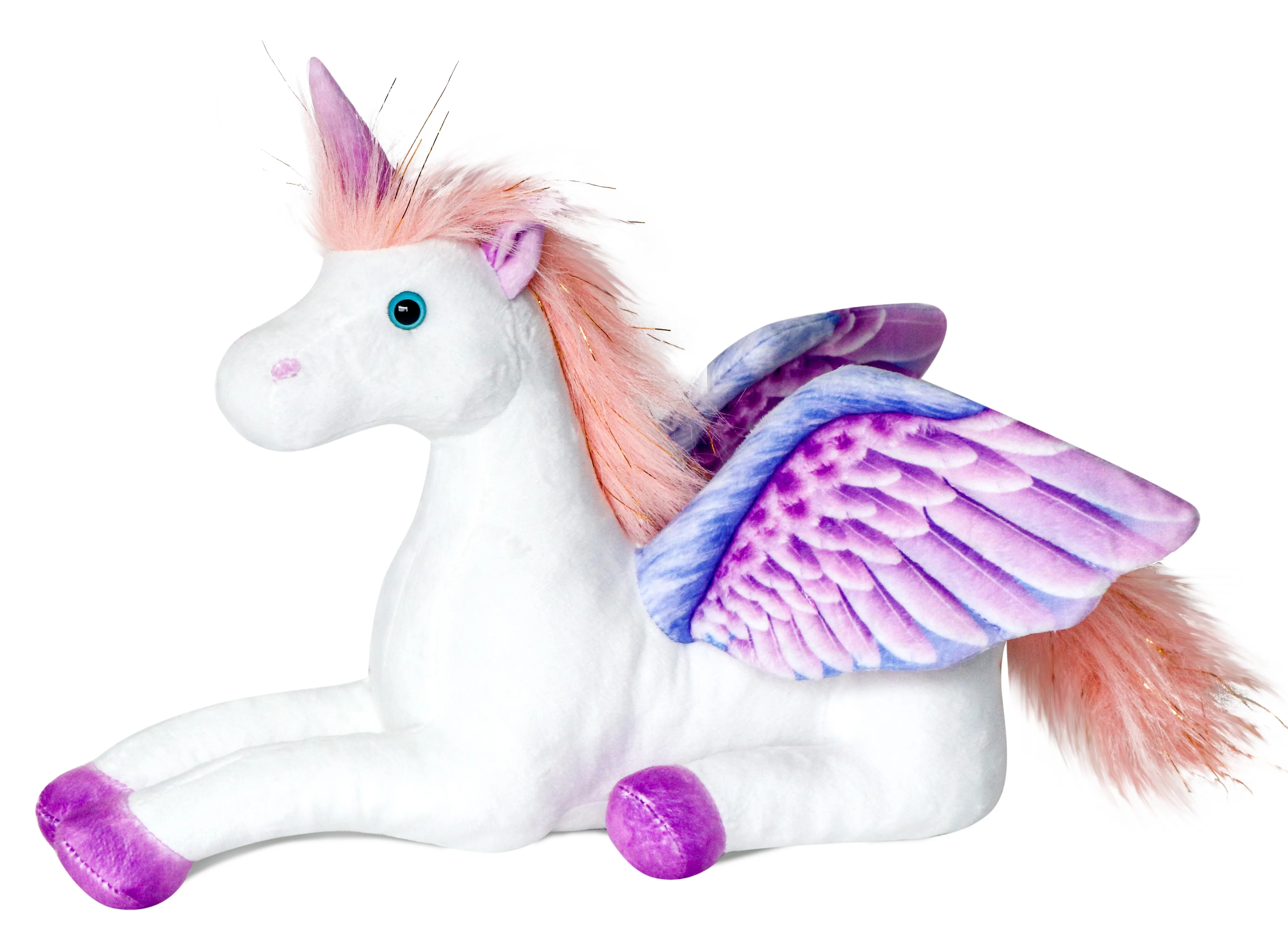 White Unicorn with Pink Wings 2