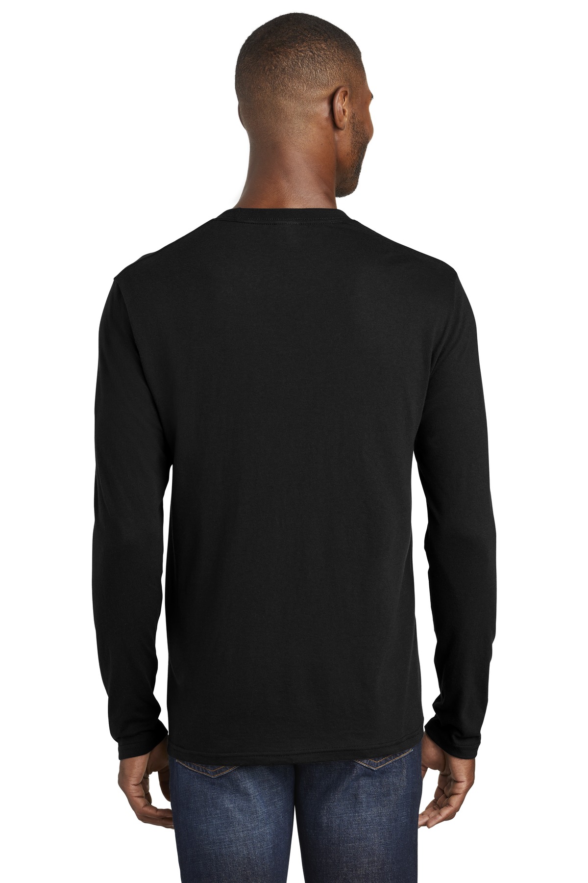 Port & Co Long Sleeve Fan Favorite Blend Tee. PC455LS 42