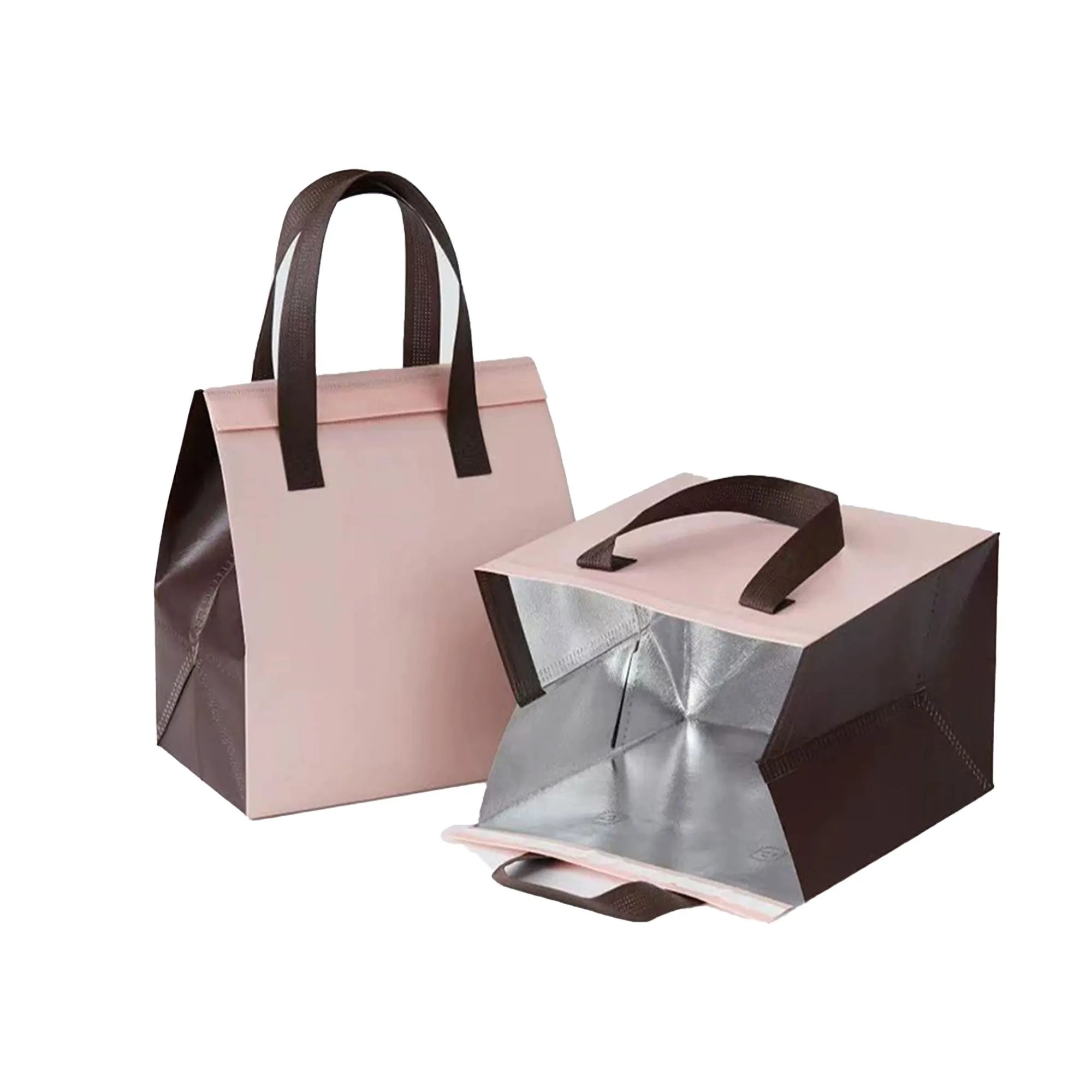 Colorful Insulated Reusable Lunch Tote for Groceries 3