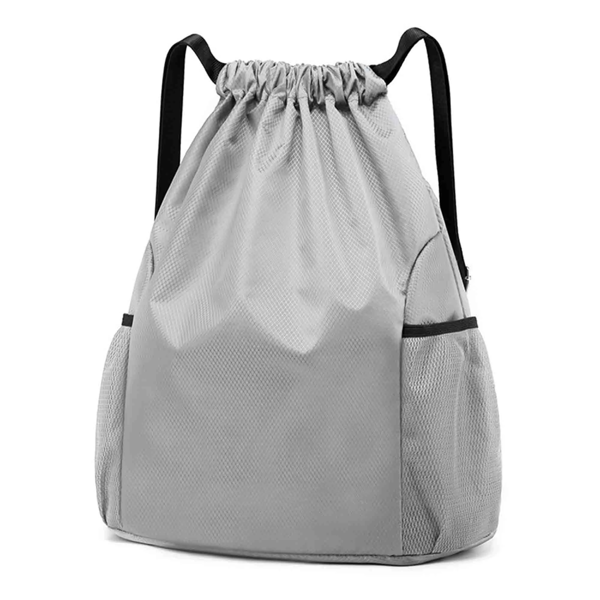 Pocketed Drawstring Backpack 2