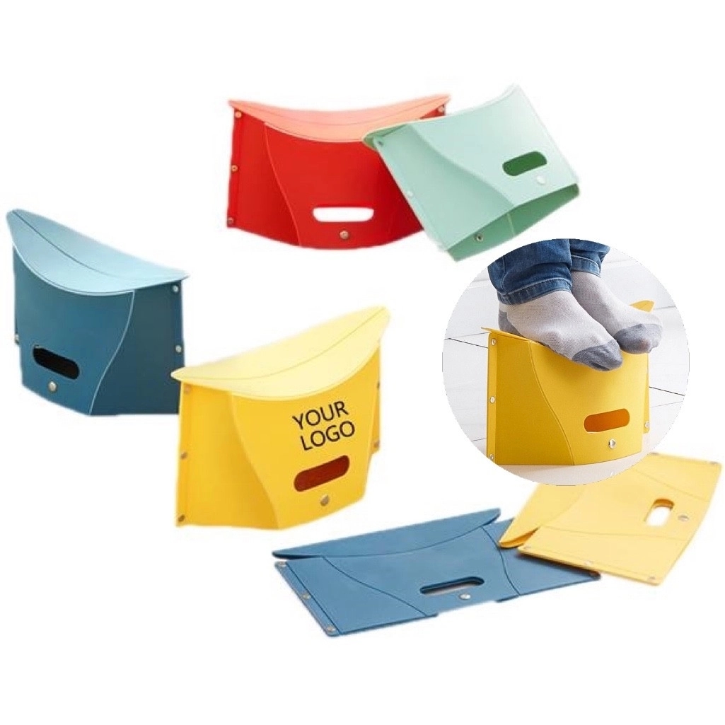 Plastic Portable Folding Stools With Handle 2