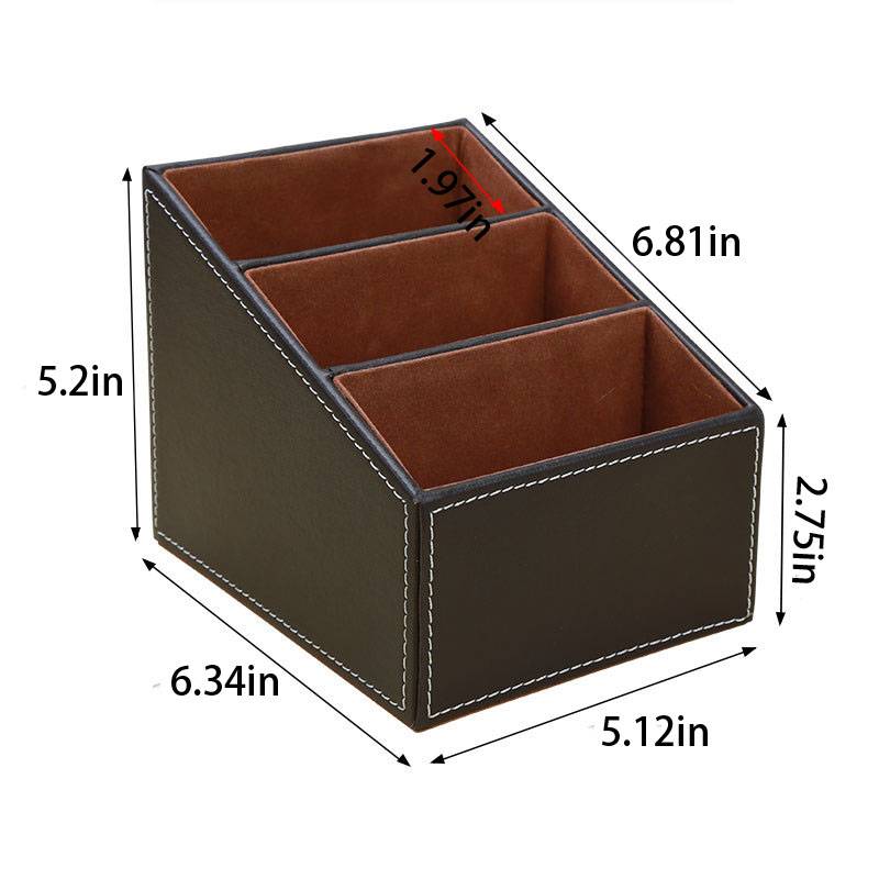 Leather Office Box 3